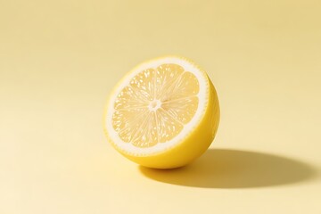 lemon on a plate