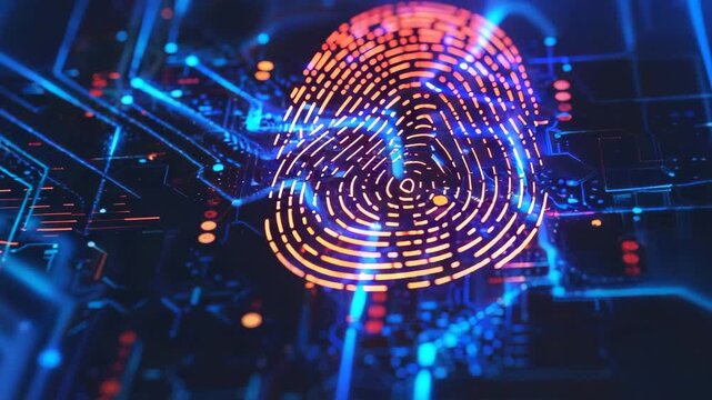 Exploring the technology behind biometric security using fingerprint recognition and advanced algorithms - Powered by Adobe