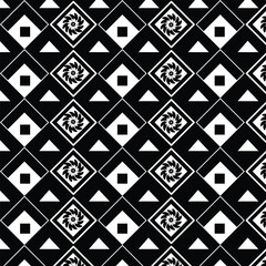 Seamless texture for fashion, textile design, on wall paper, wrapping paper, fabrics and home decor. Simple repeat pattern.White background with black pattern.