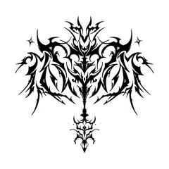 cybersigilism tattoo design