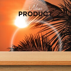 New Product sunset on the beach