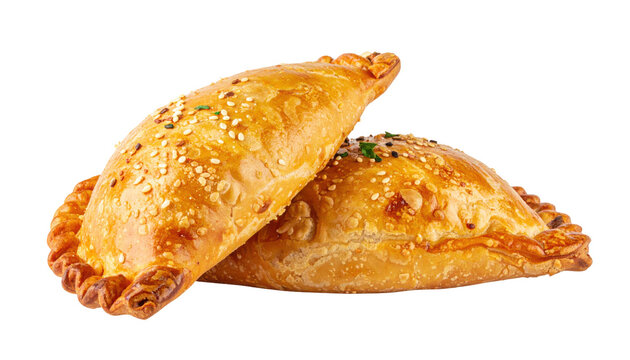 Delicious Panzerotti Italian Street Food isolated on white and transparent, background Remove