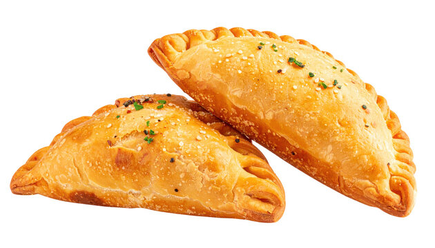 Delicious Panzerotti Italian Street Food isolated on white and transparent, background Remove