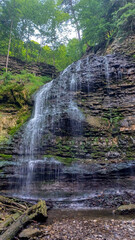 Obraz premium Tiffany Waterfall in Ontario, Canada