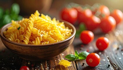 pasta and vegetables