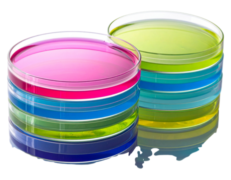  Modern Bio Lab Culture Plate – Microbiology Experiment PNG