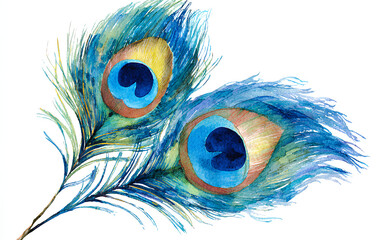  peacock feather clipart, peacocks with blue eyes on a transparent background,