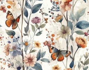 seamless floral pattern