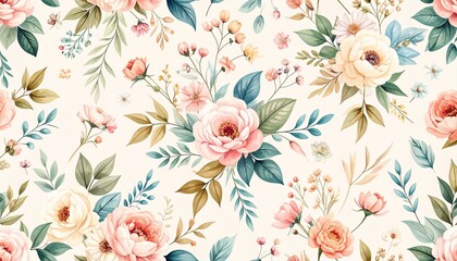 seamless floral pattern