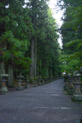 Obraz premium Fujiyoshida Kitaguchi Hongu Fuji Sengen Shrine Fuji Mountain in Yamanashi, September 2025 Japan