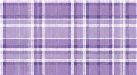Fototapeta premium Purple Plaid Pattern Design Seamless Texture Background