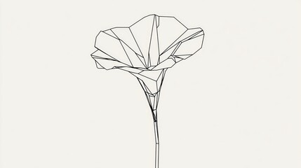 Abstract flower design