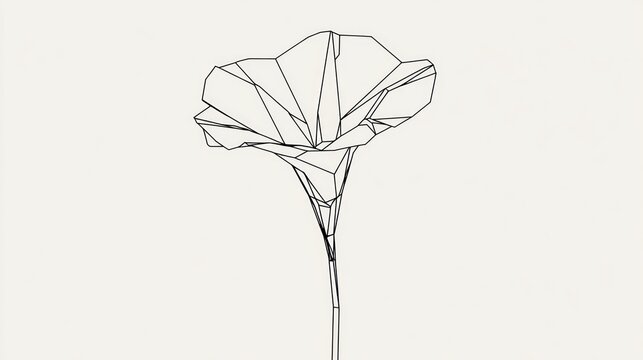 Abstract flower design