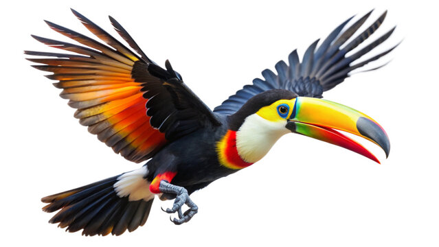 toucan isolated on white background