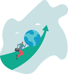 Pushing world economic forward, international investment growth .about a man and his life.