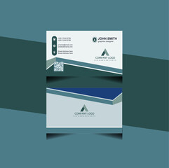 Vertical Corporate Business Card