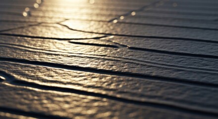 Close-up view of textured dark surface with light streaks