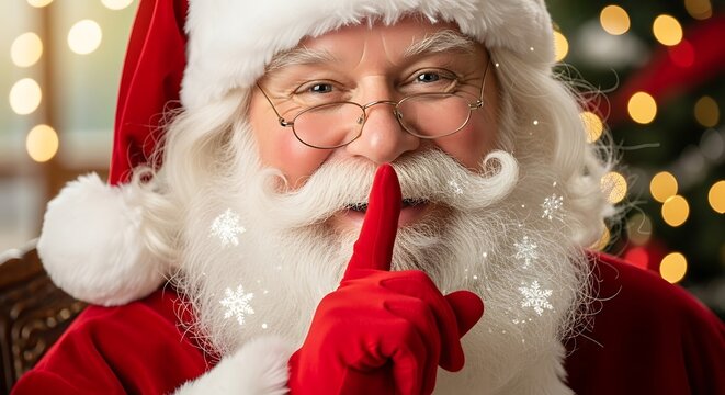 Santa Claus Secret Christmas.