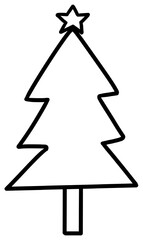 Celebrate the holiday season with this adorable hand-drawn Christmas doodle clipart set!