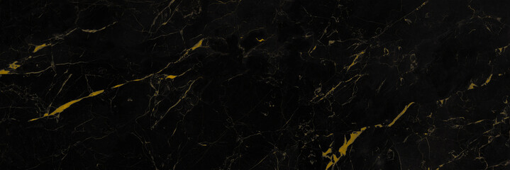 Nice black marble texture with gold veins