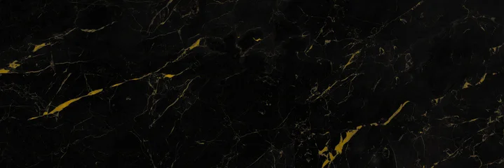 Nice black marble texture with gold veins © Vidal