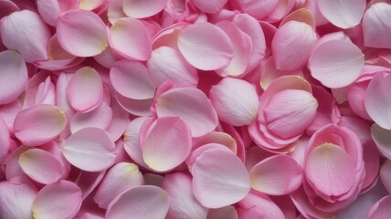 Obraz premium Beautiful pink rose petals background, perfect for romantic occasions and events
