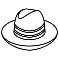 hat vector illustration on white background (1).eps