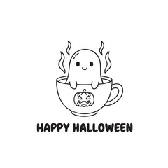 Happy haloween vector art