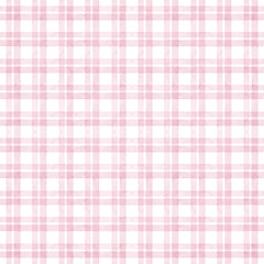 Soft red watercolor plaid seamless pattern.eps