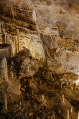 The Frasassi Caves are underground karst caves located in the municipality of Genga, in the province of Ancona, within the Gola della Rossa and Frasassi Regional Natural Park.