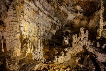 The Frasassi Caves are underground karst caves located in the municipality of Genga, in the province of Ancona, within the Gola della Rossa and Frasassi Regional Natural Park.