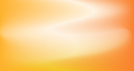 Abstract gradient texture with warm orange, peach and yellow tones, smooth blurred light effect for elegant background and poster design