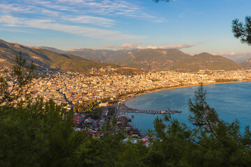 Alanya from the mountains