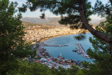 Alanya from the mountains