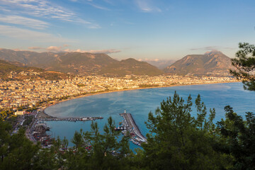 Alanya from the mountains