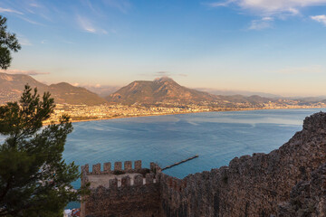 Alanya from the mountains