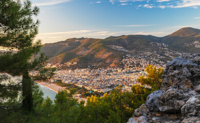 Alanya from the mountains