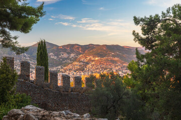 Alanya from the mountains