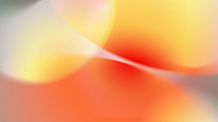 Warm Sunset Light Flow &mdash; Abstract Minimal Gradient Background with Soft Film Grain Texture