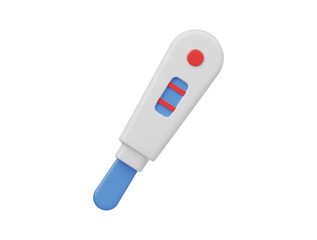 3d pregnency kit icon render illustration