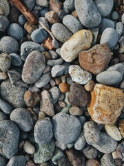beach pebble texture
