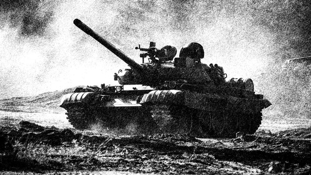 
TANK - Armored military vehicle Soviet (Russia) construction
