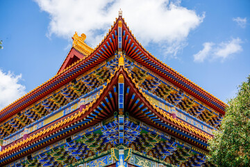 Obraz premium thai temple roof