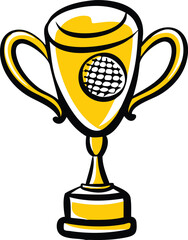 tennis racket trophy in silver chrome style.eps