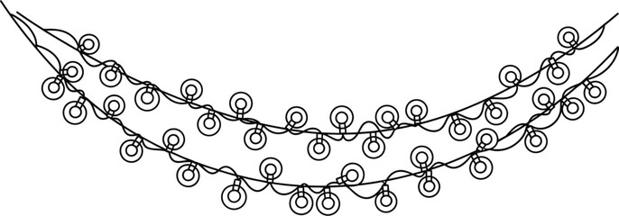 String lights christmas party decoration holiday festive celebration event