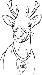 Reindeer christmas holiday winter animal mammal xmas festive season deer