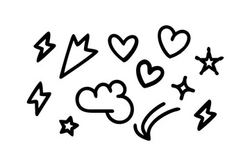 A black and white image of a person s face with a white background