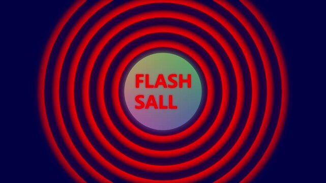 Mega flash sall spiral animation background. Digital flash sale discount offer  Spiral Motion.