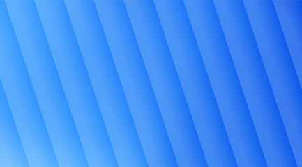 Obraz premium Bright blue parallel lines create a vibrant, abstract pattern with a smooth, gradient effect, highlighting the interplay of light and shadow for a modern, serene visual appeal