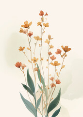 vector illustration of a flower